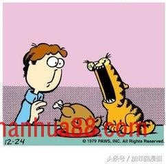 星期一加菲不离开床
