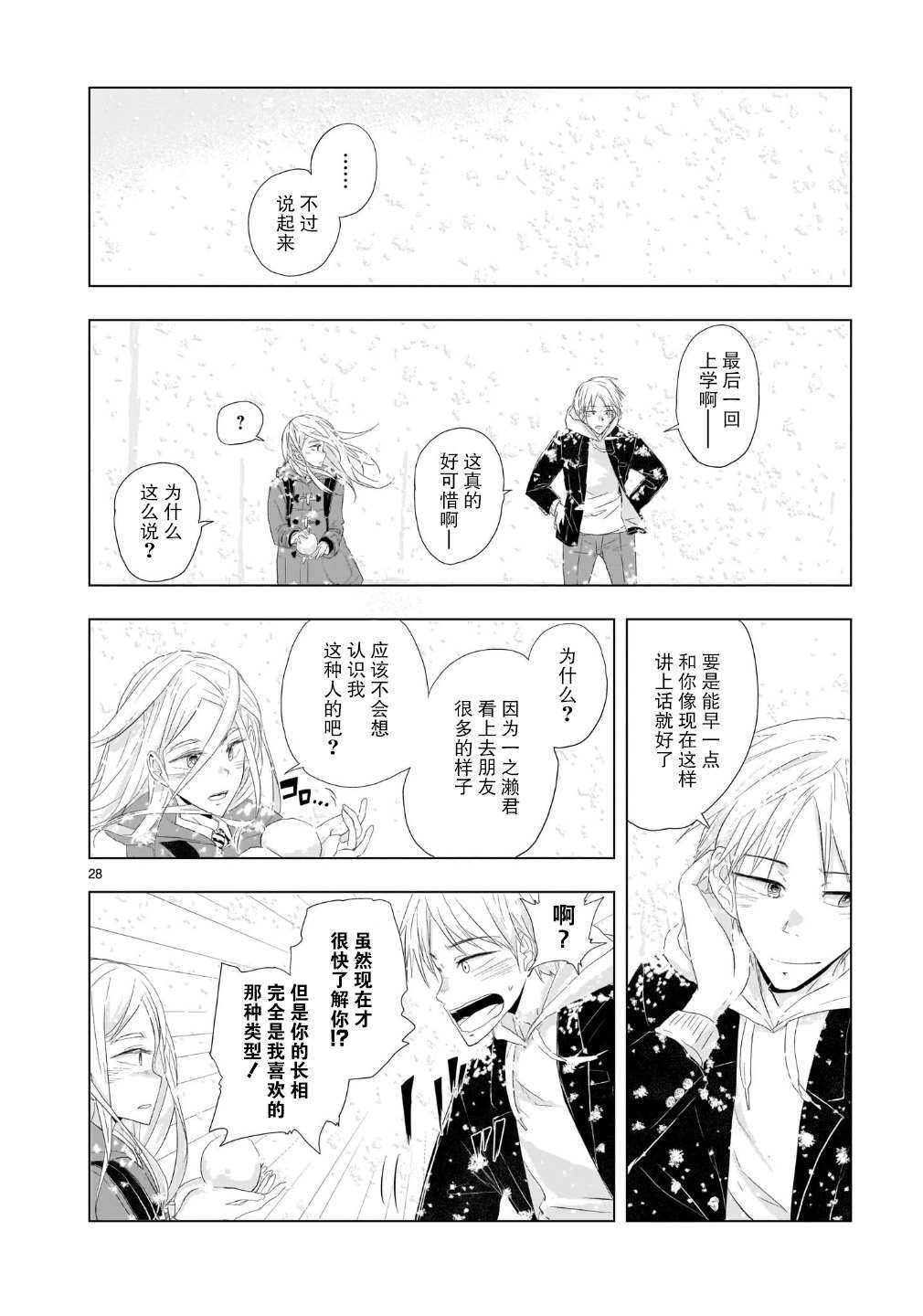 第1话 雪天的最后一回
