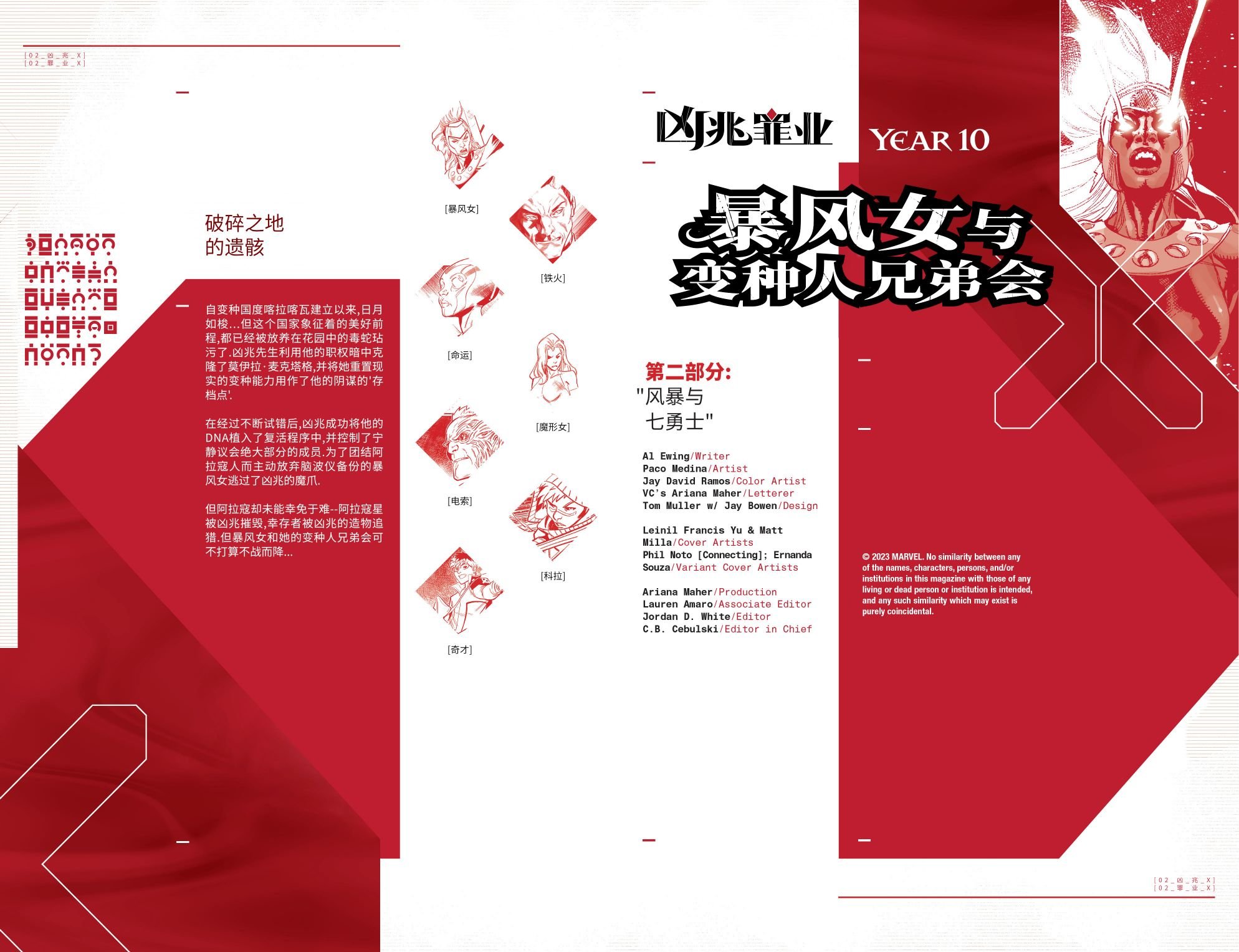 暴风女与变种人兄弟会#01