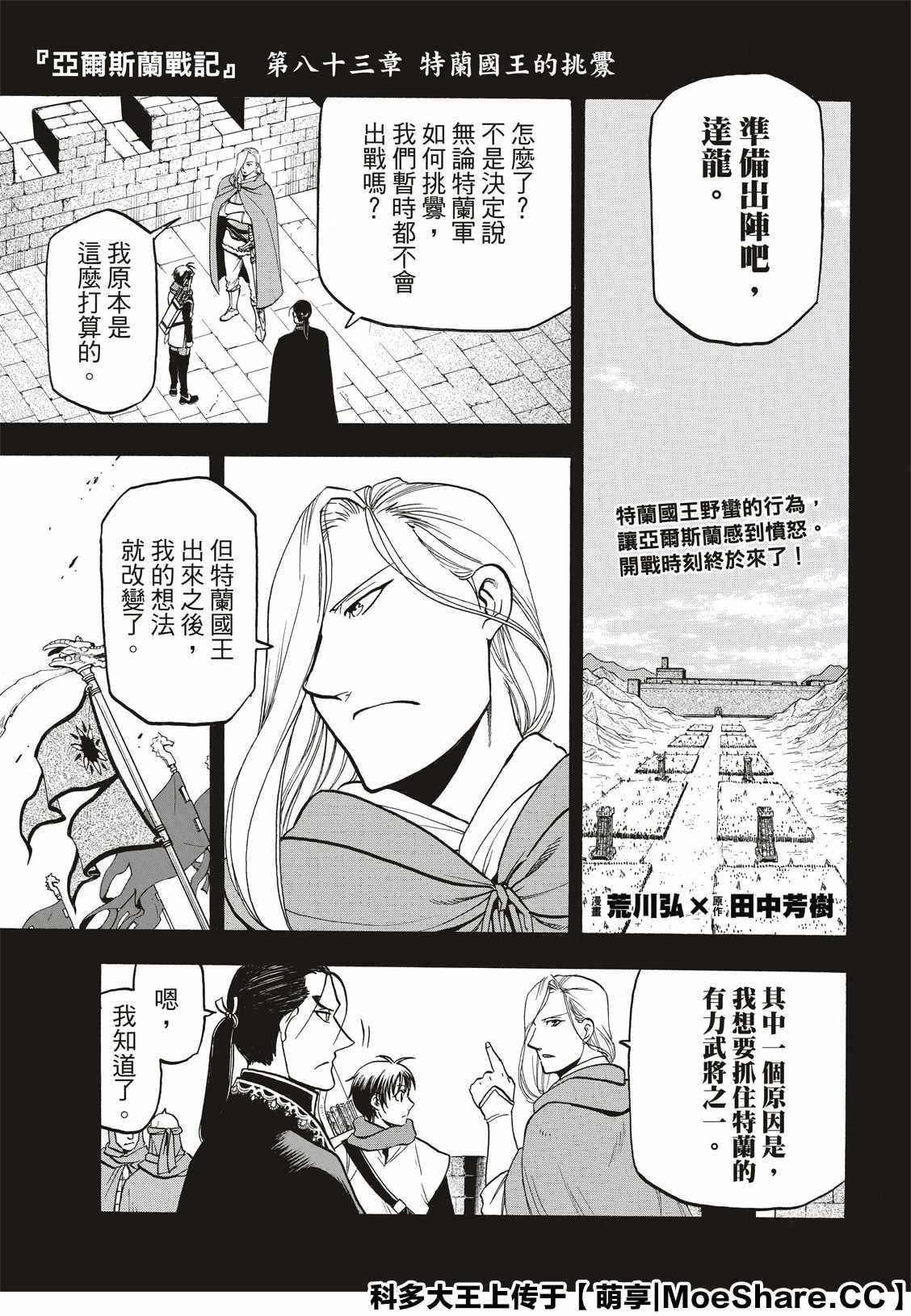 第83话 特兰国王的挑衅