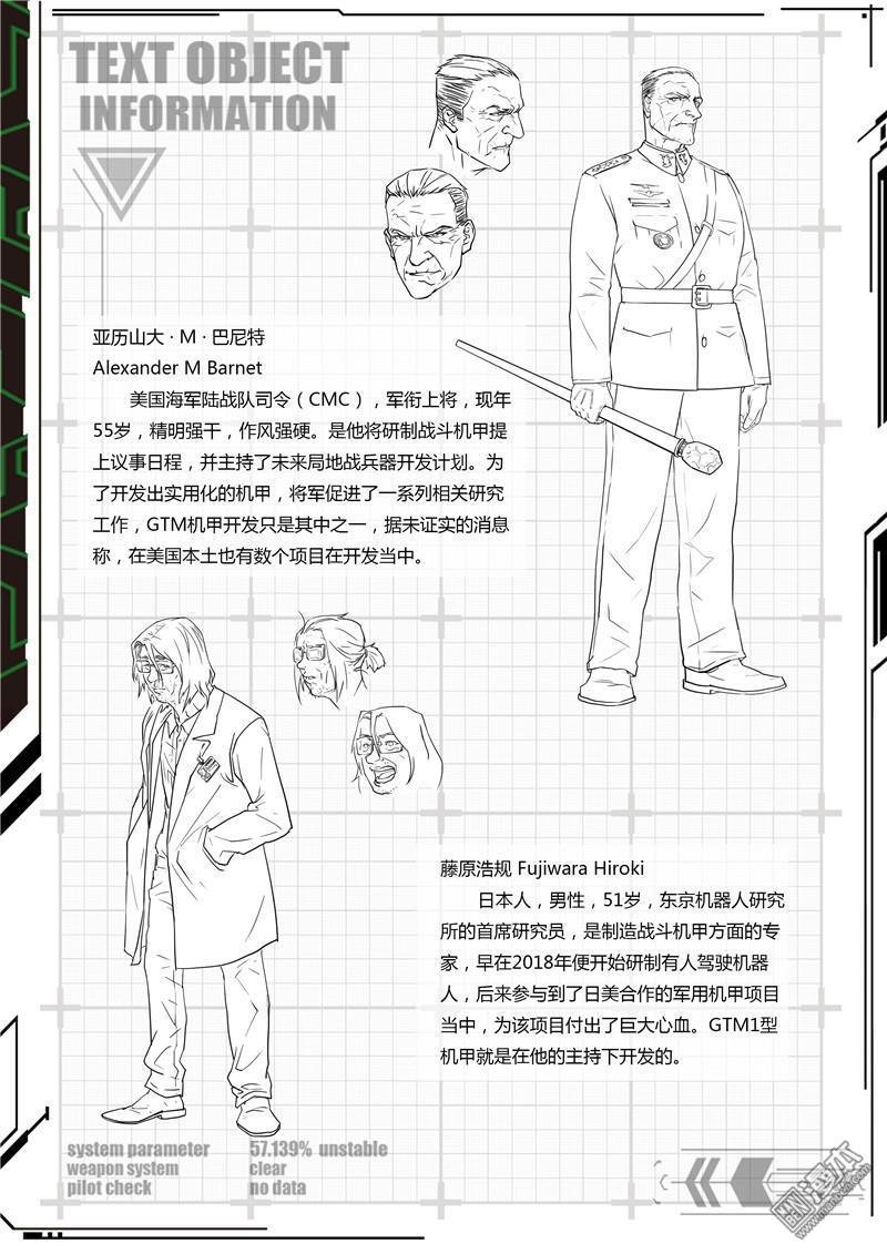 机甲的诞生（设定集）