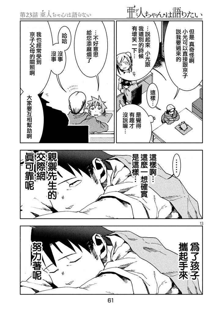 第23话 亚人不说话