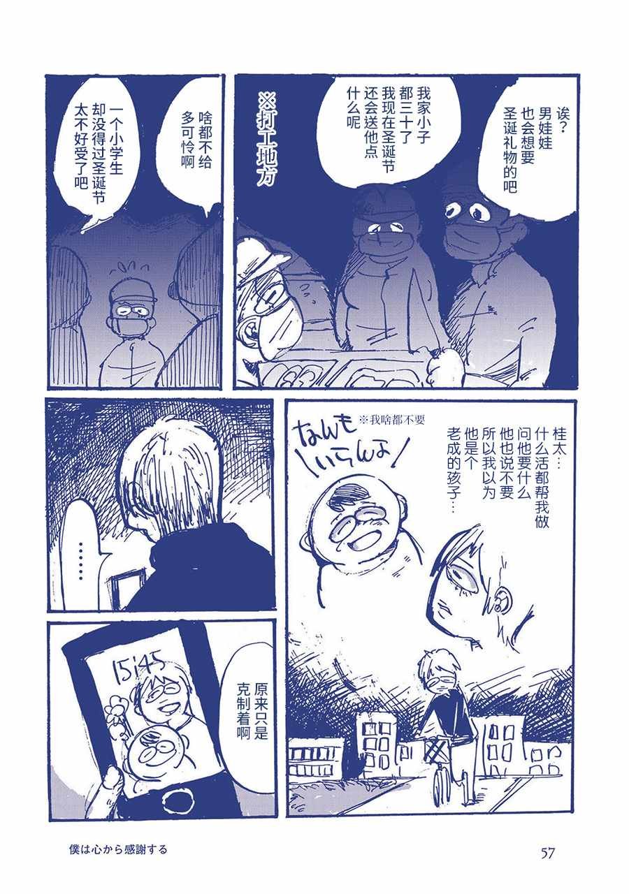 我衷心感谢