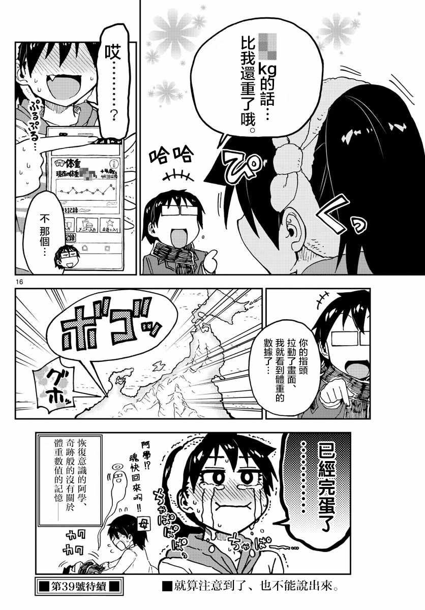 第86话 想减肥。