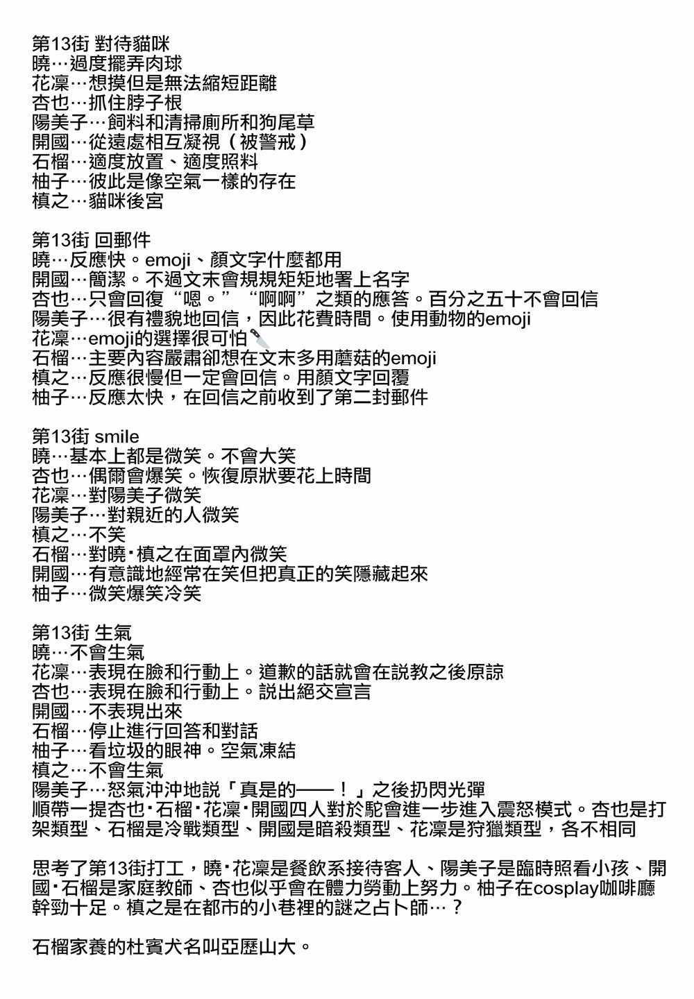 画集评论部分 其他