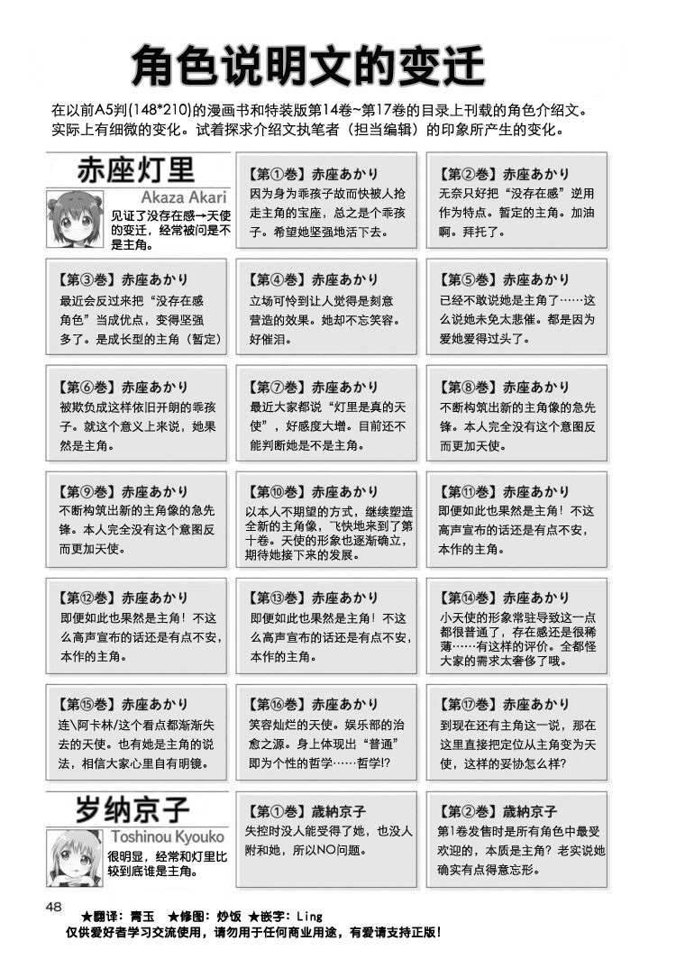 角色说明文变迁 01