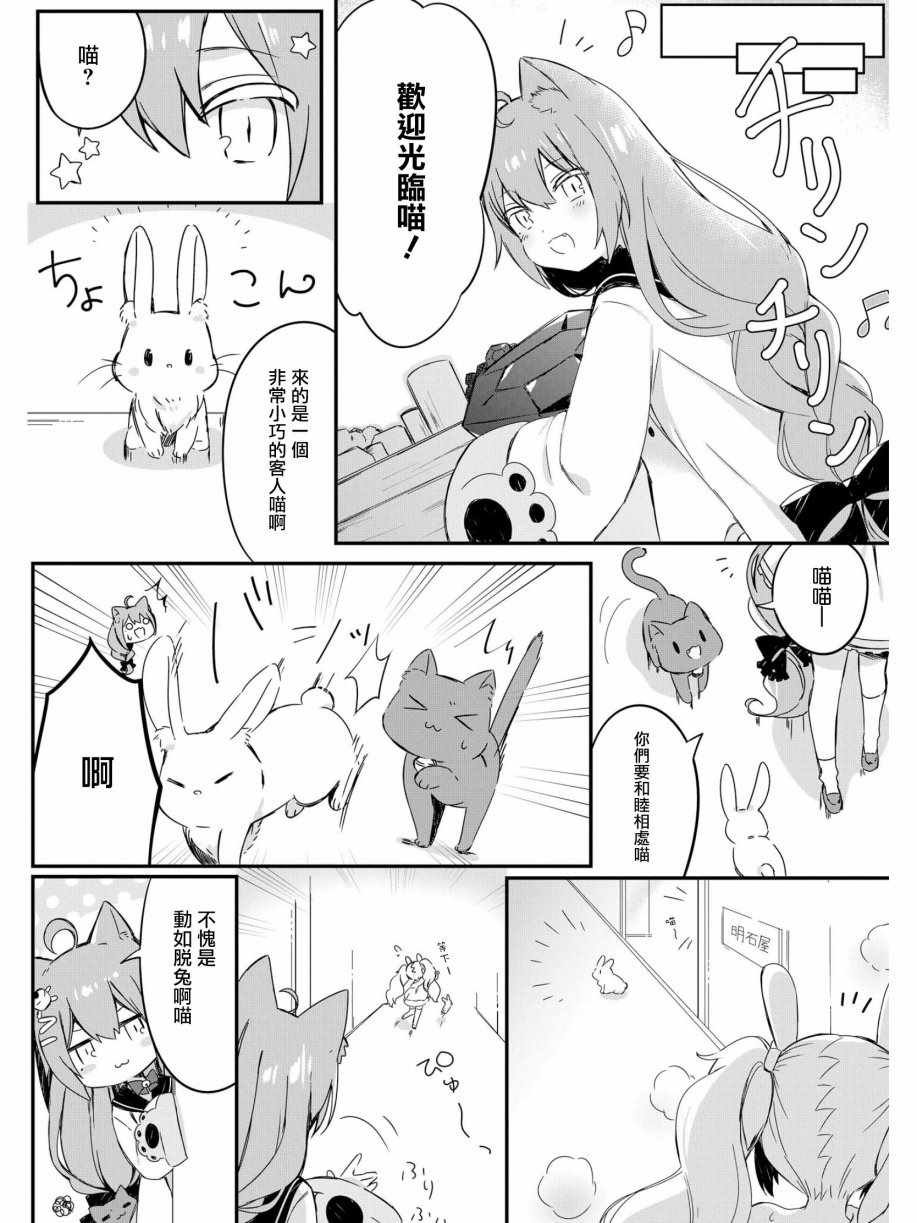 拉菲与小兔子