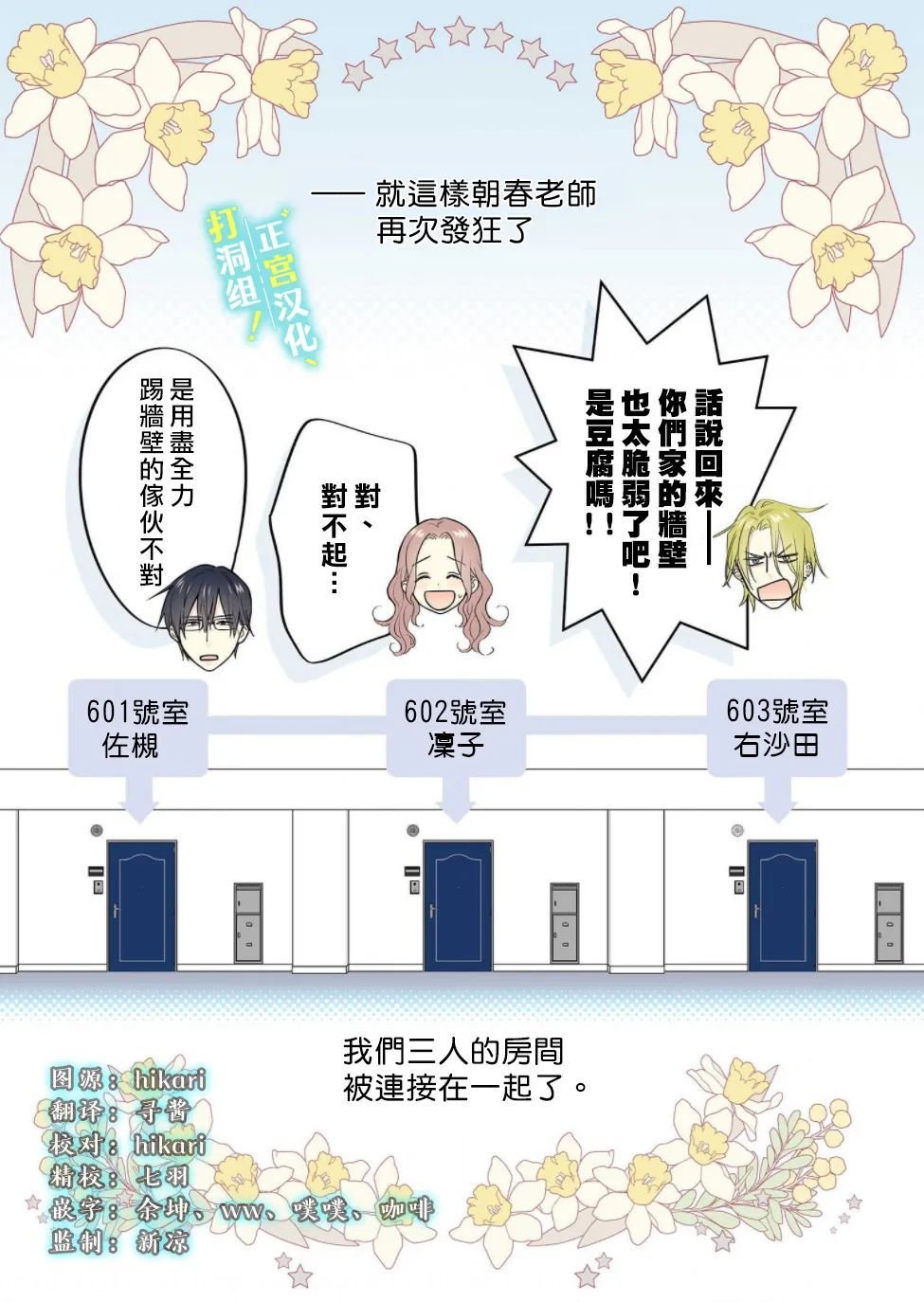 第1话 相连的壁咚