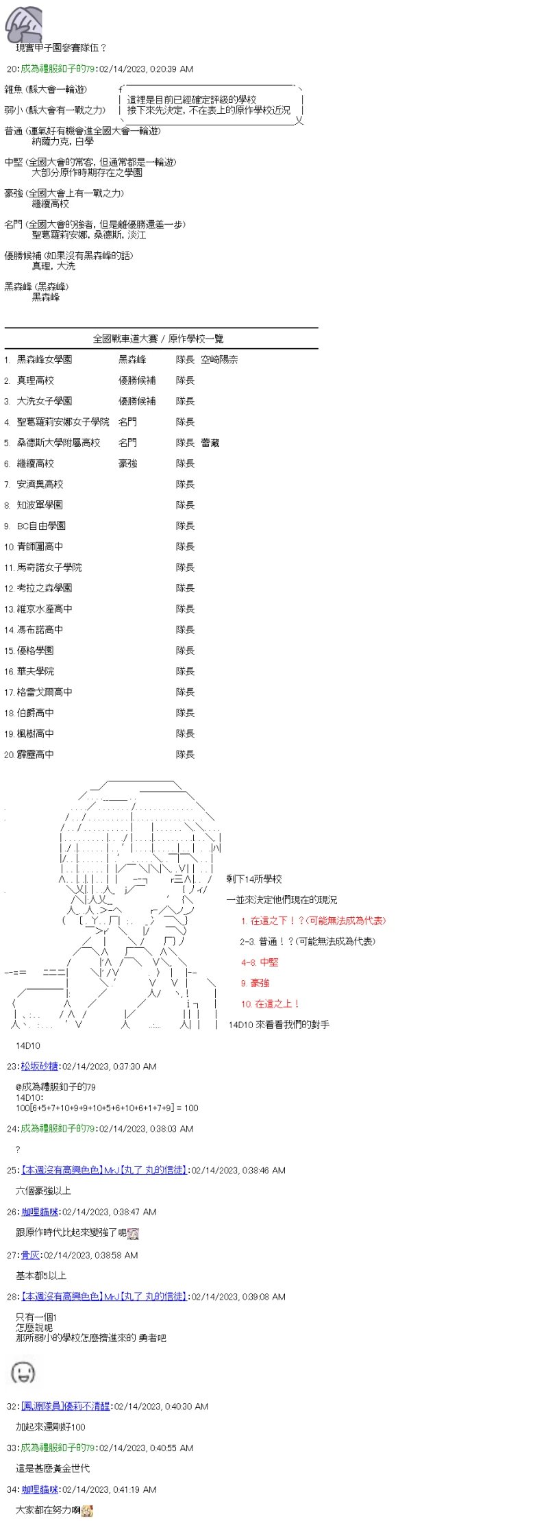 全国大赛队伍设定回