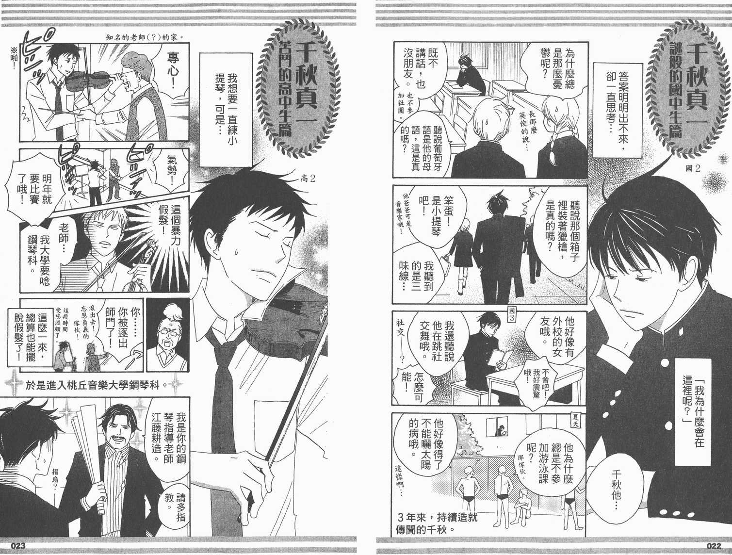 交响情人梦角色资料书