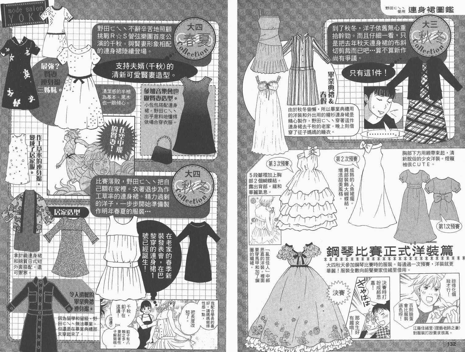 交响情人梦角色资料书