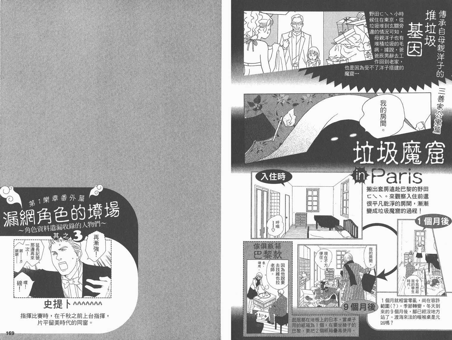 交响情人梦角色资料书