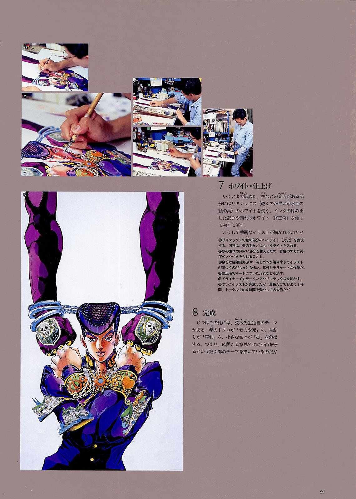 奇妙冒险第08部 画集