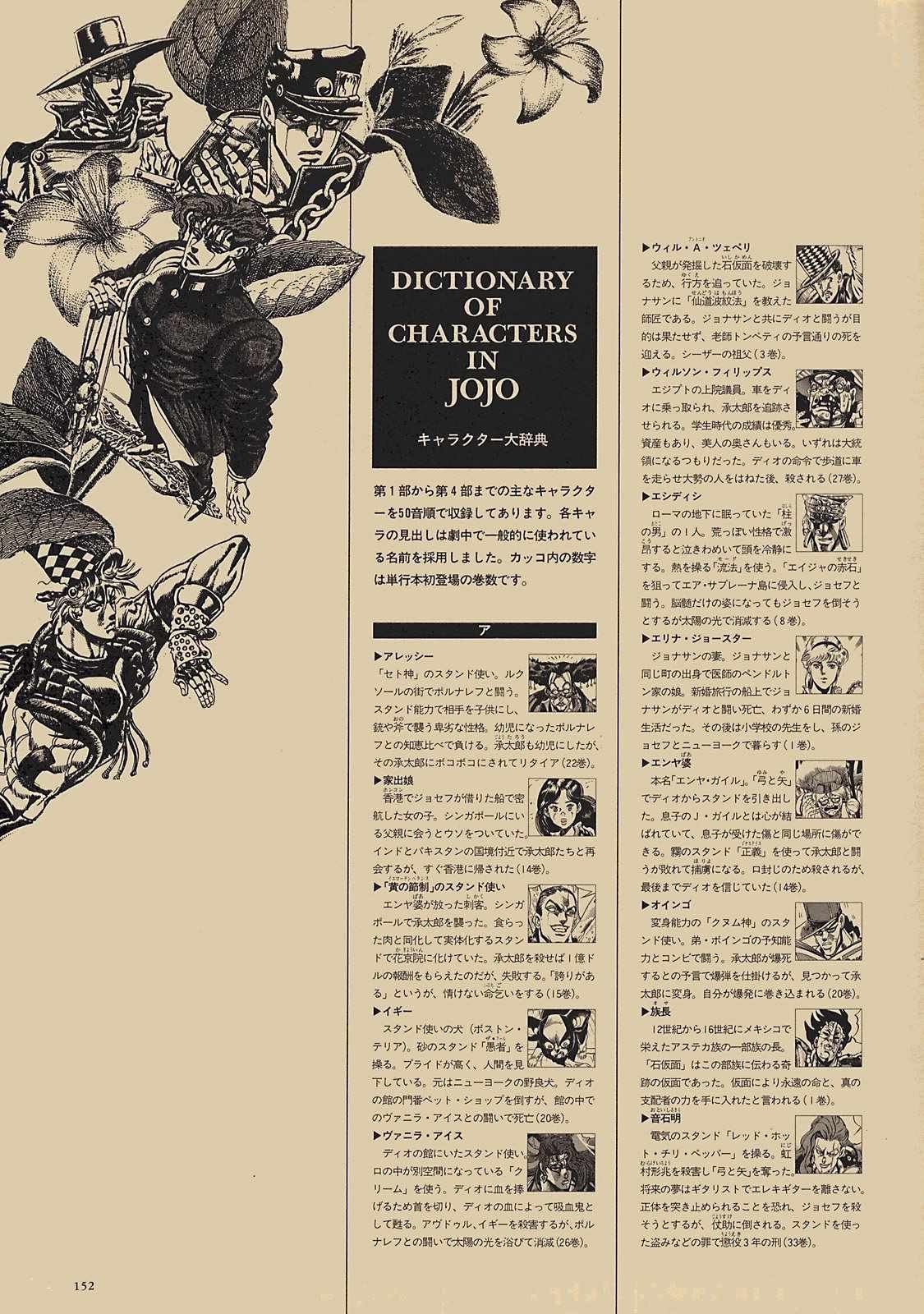奇妙冒险第08部 画集
