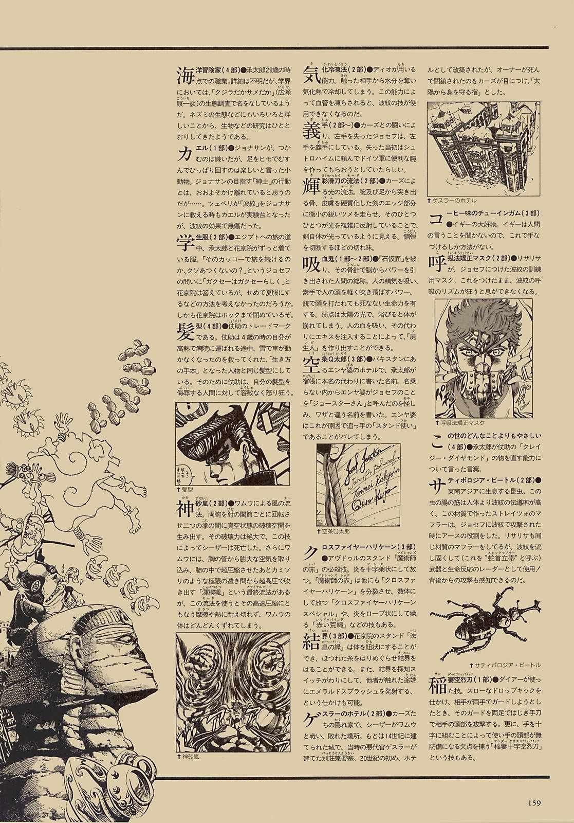 奇妙冒险第08部 画集