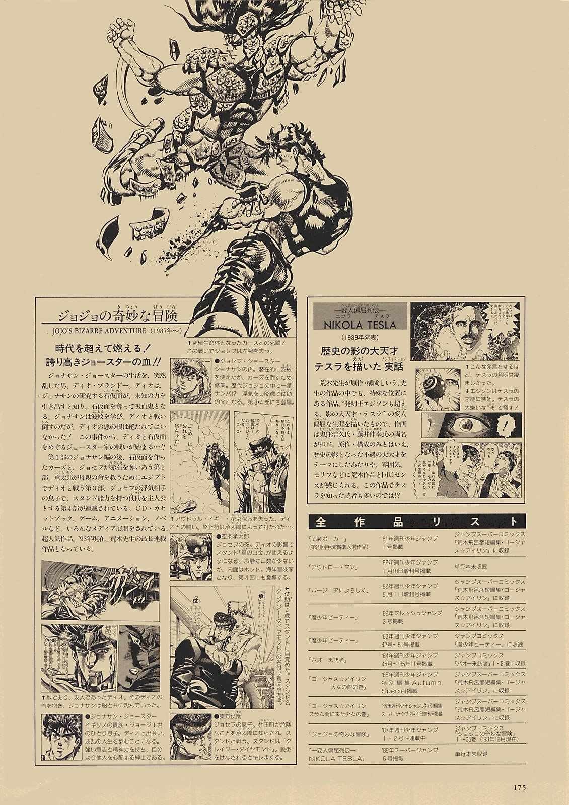 奇妙冒险第08部 画集