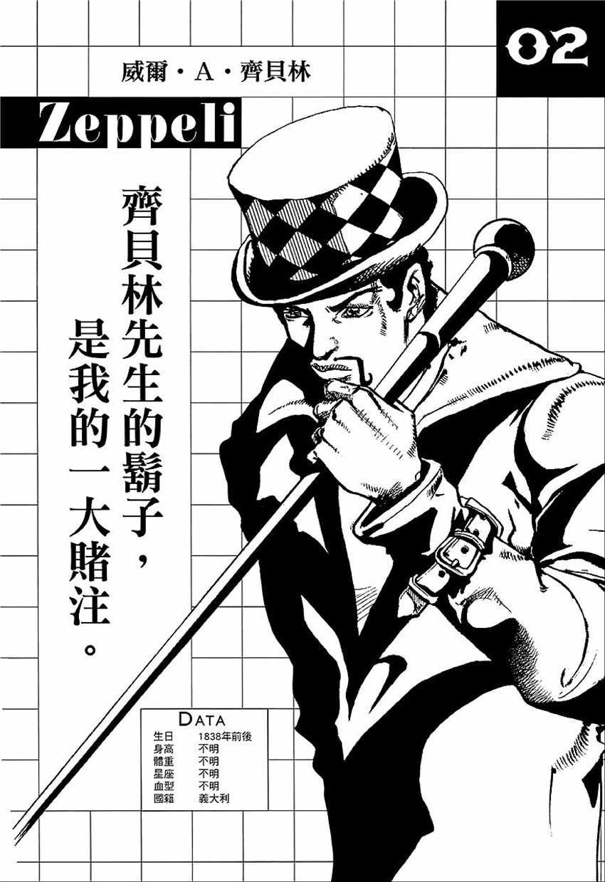 奇妙冒险第08部 角色创作密话