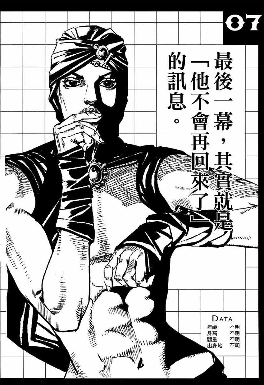 奇妙冒险第08部 角色创作密话