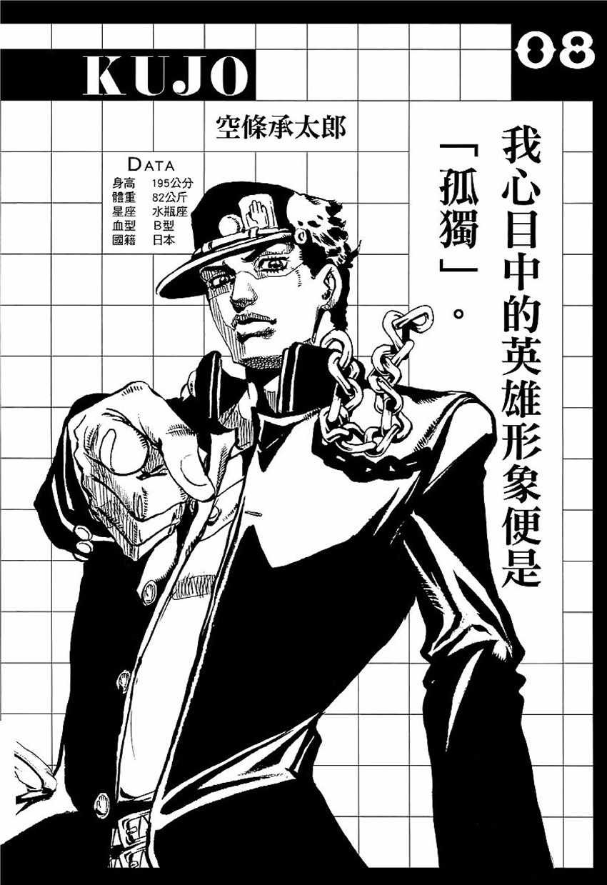 奇妙冒险第08部 角色创作密话