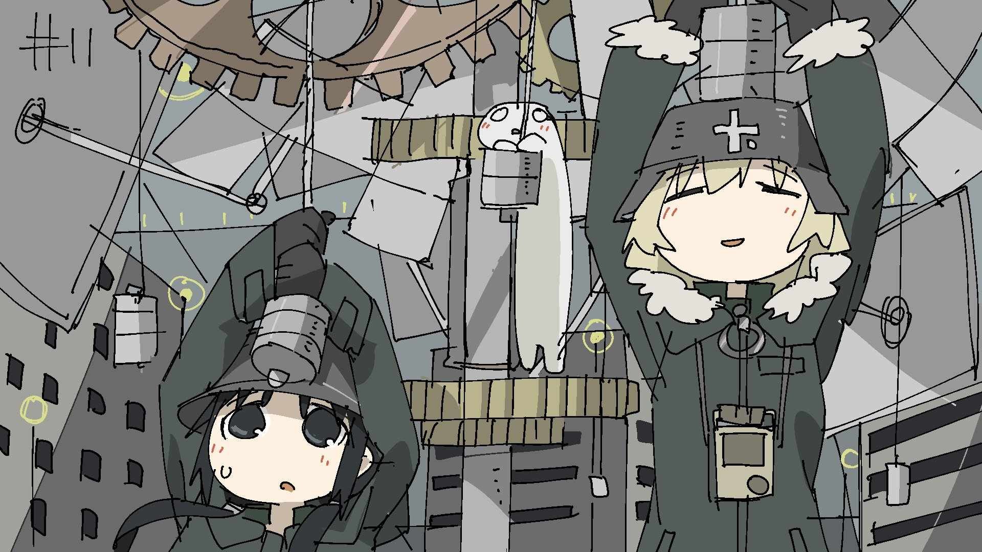 原作者番组间推特宣传绘