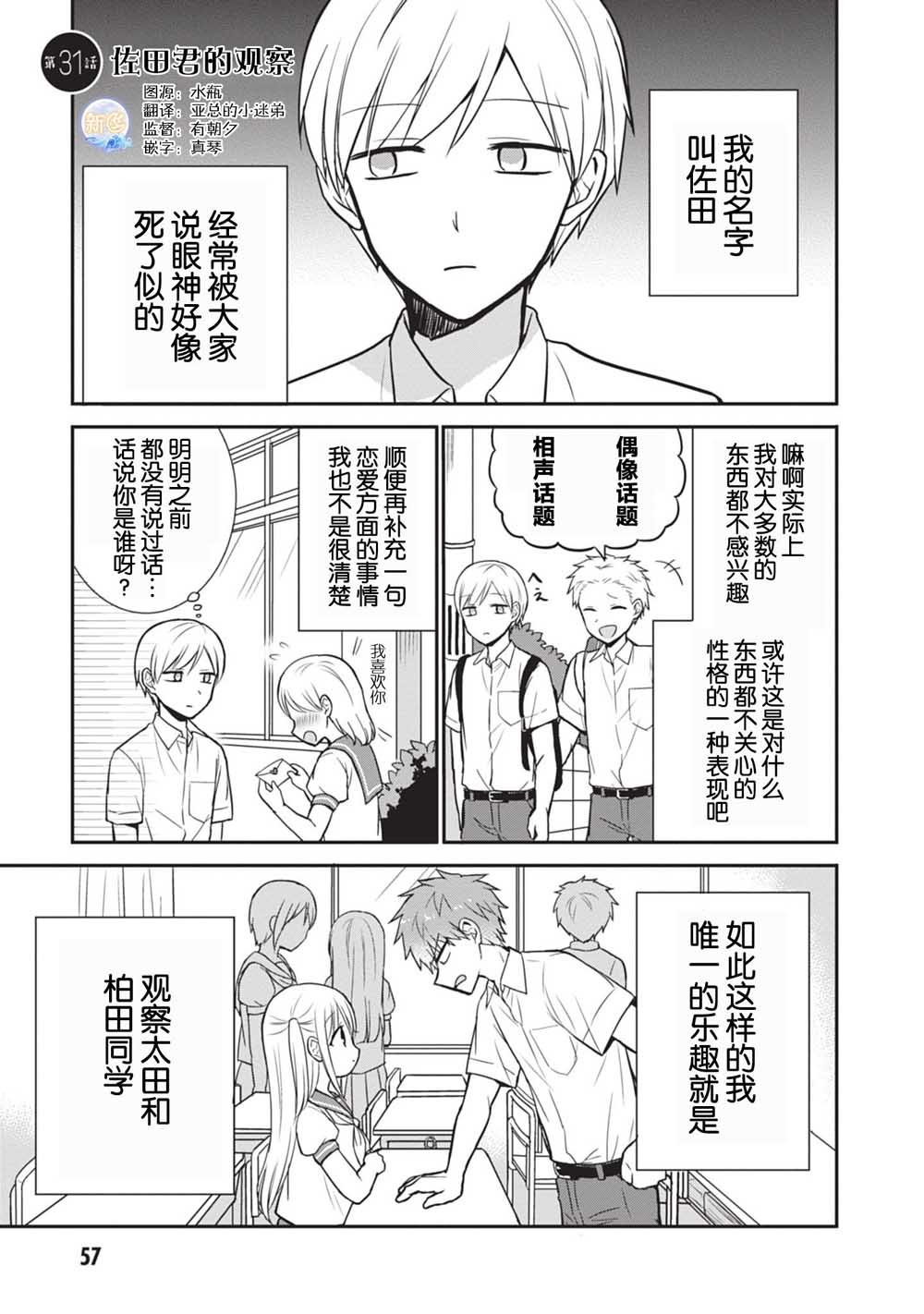 第31话 佐田君的观察