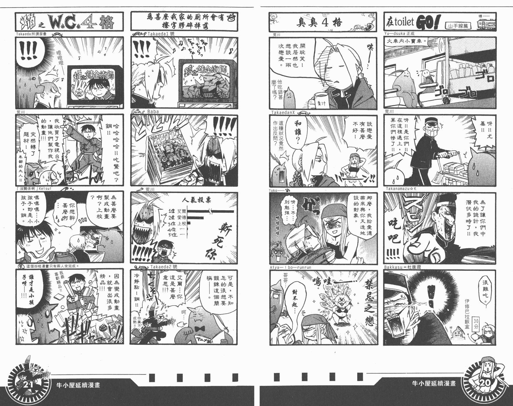 外传：第8话 四格炼成篇