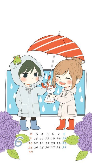 日历插图