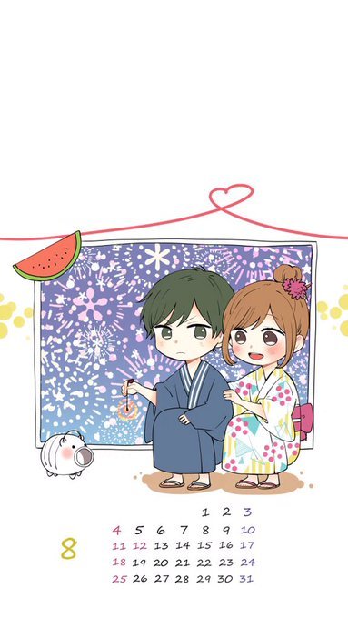 日历插图