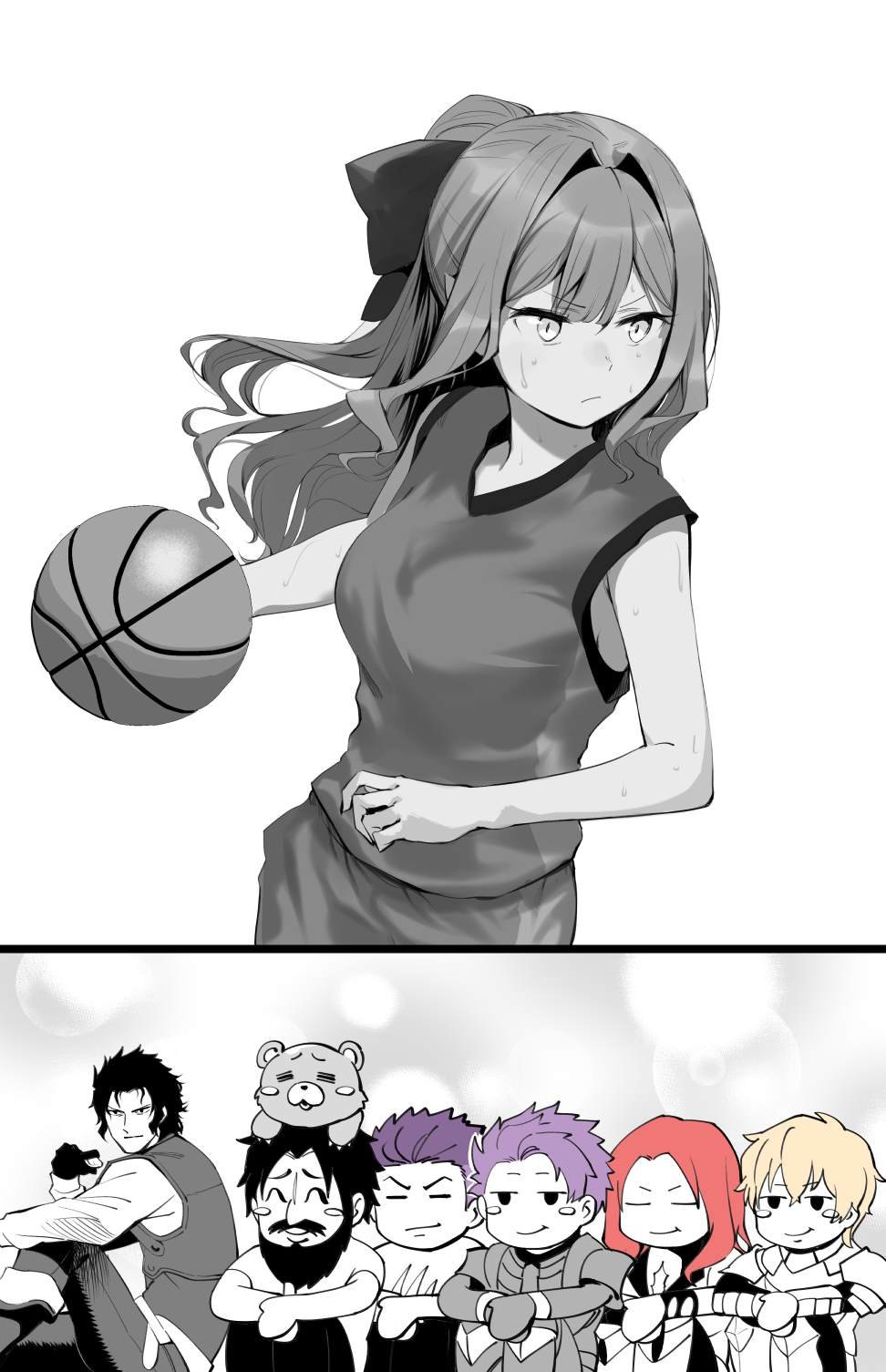 打篮球