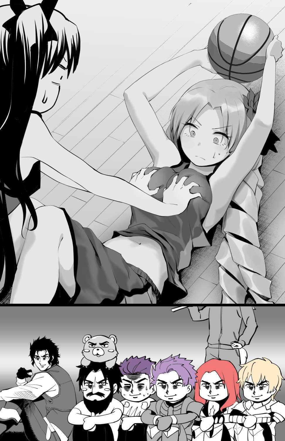 打篮球