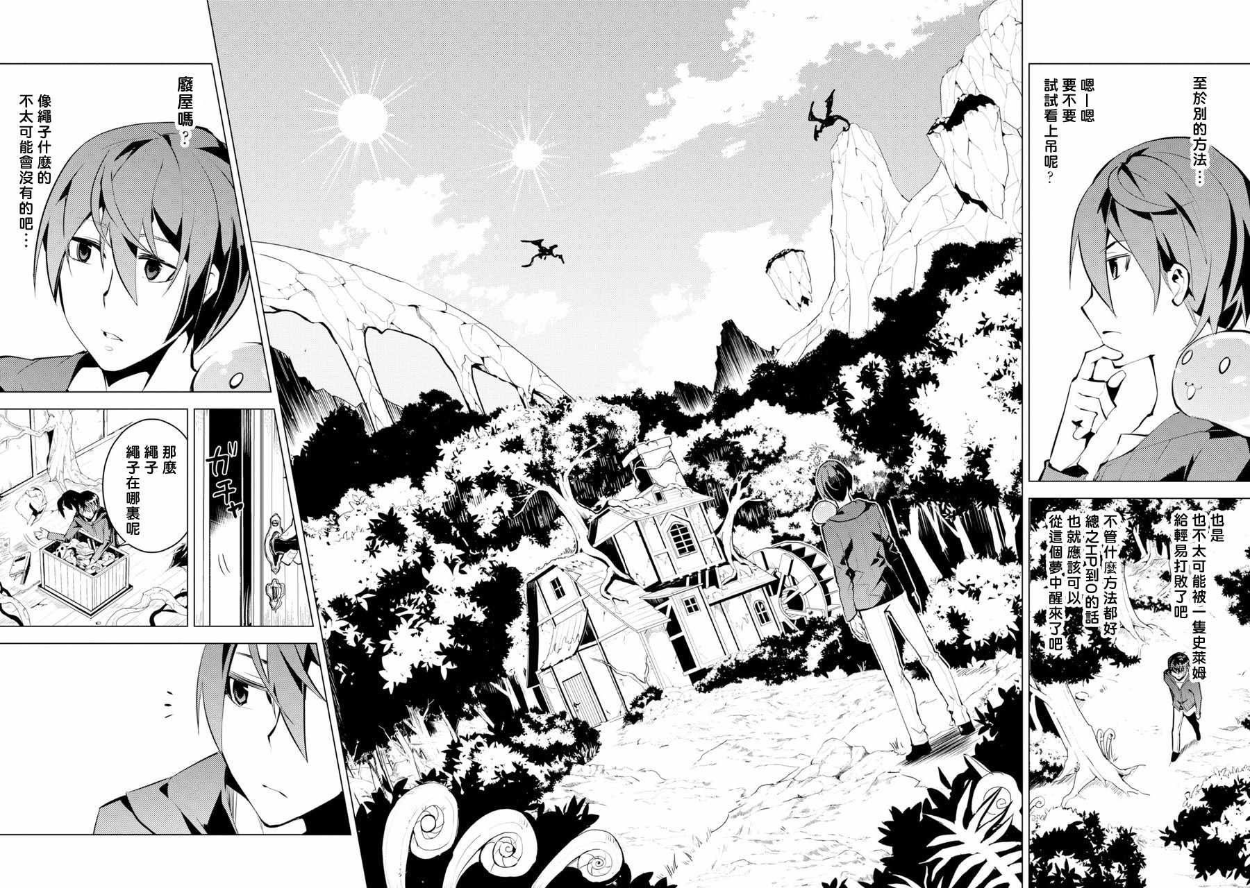 第1话 被送往异世界、与史莱姆的初次邂逅