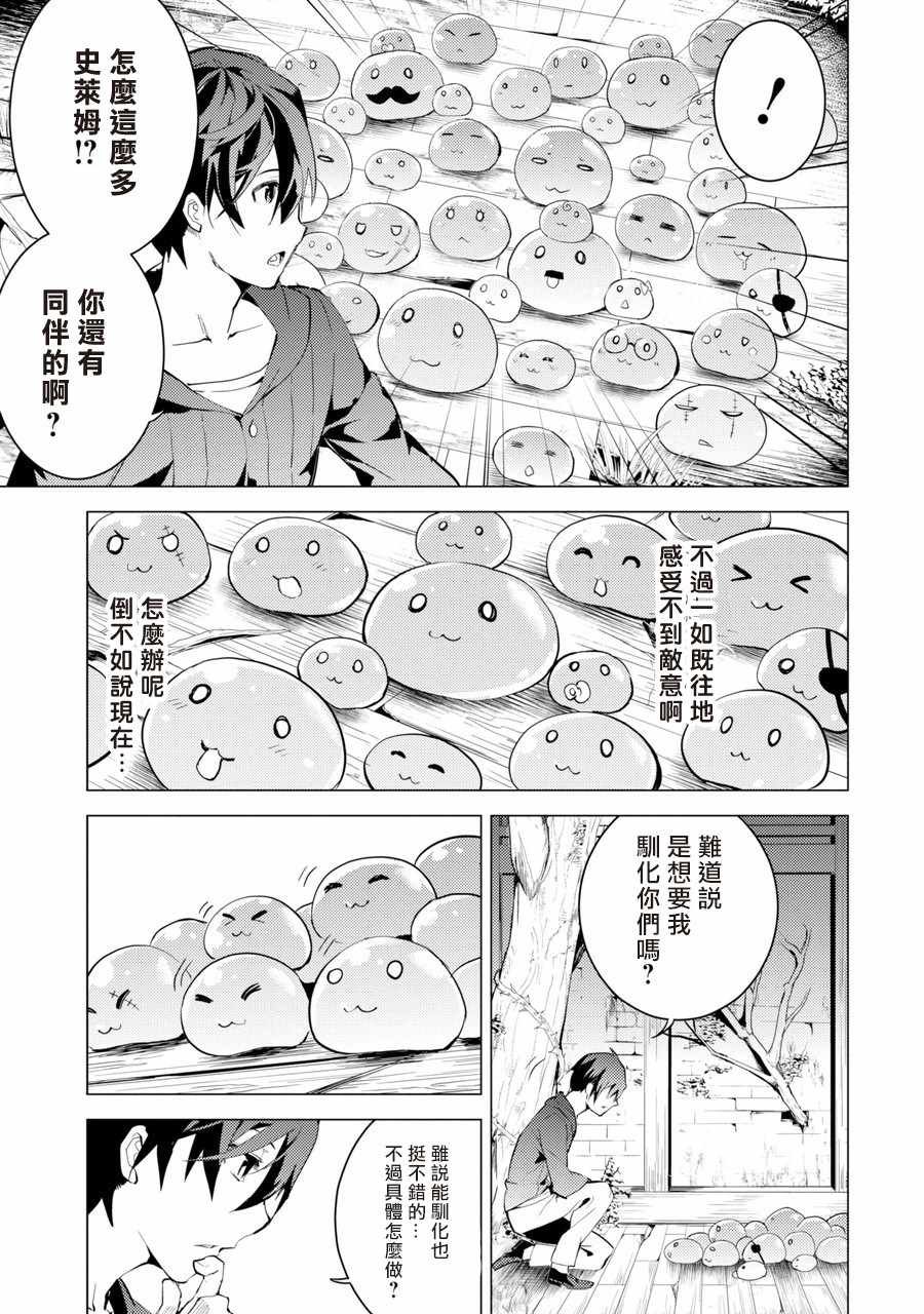 第1话 被送往异世界、与史莱姆的初次邂逅