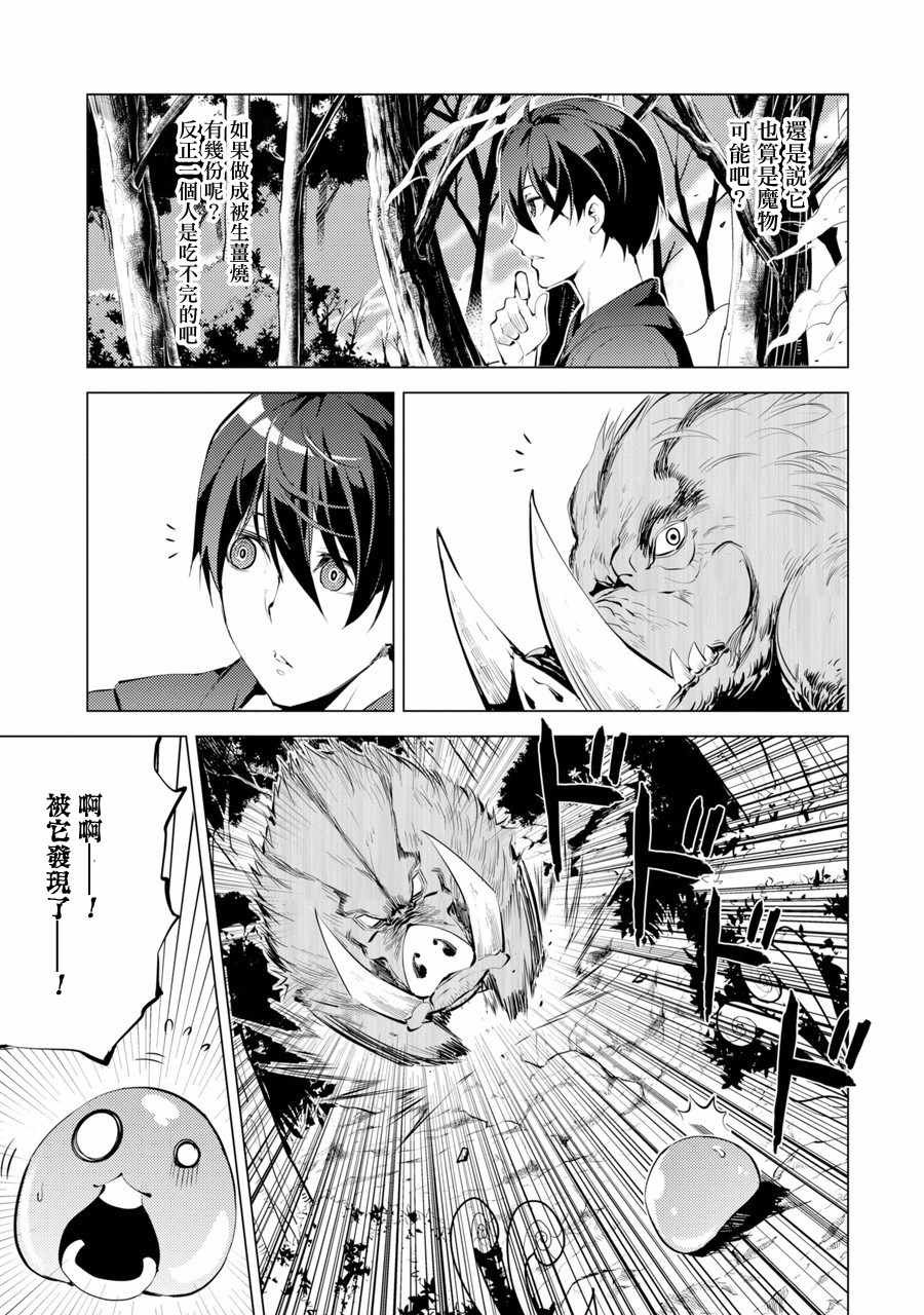 第1话 被送往异世界、与史莱姆的初次邂逅