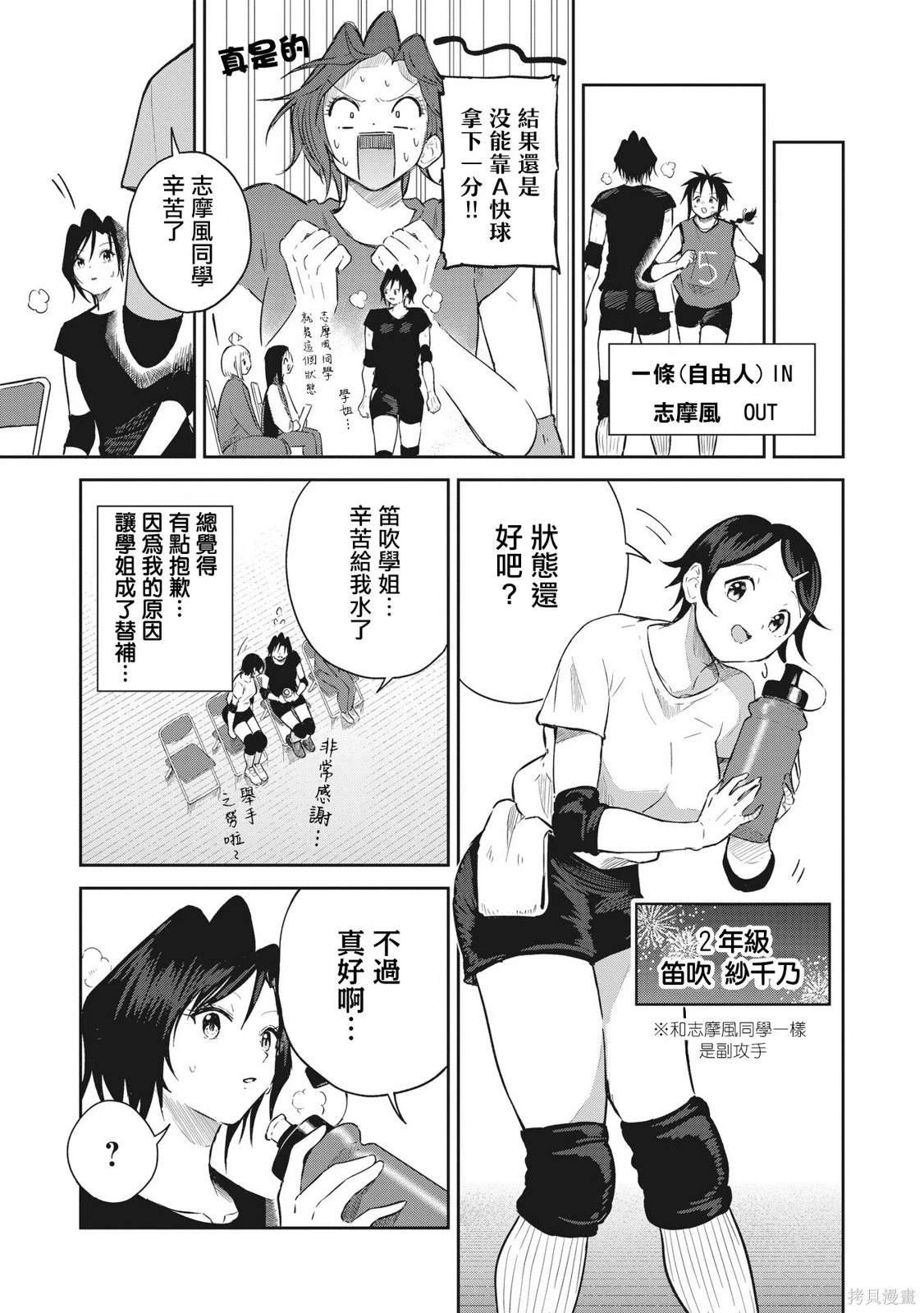 第7话 替补的学姐