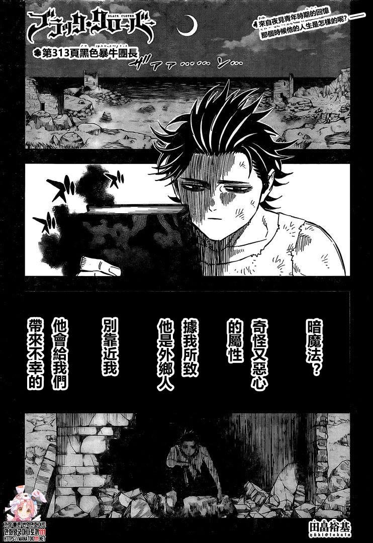第313话 黑色暴牛团长