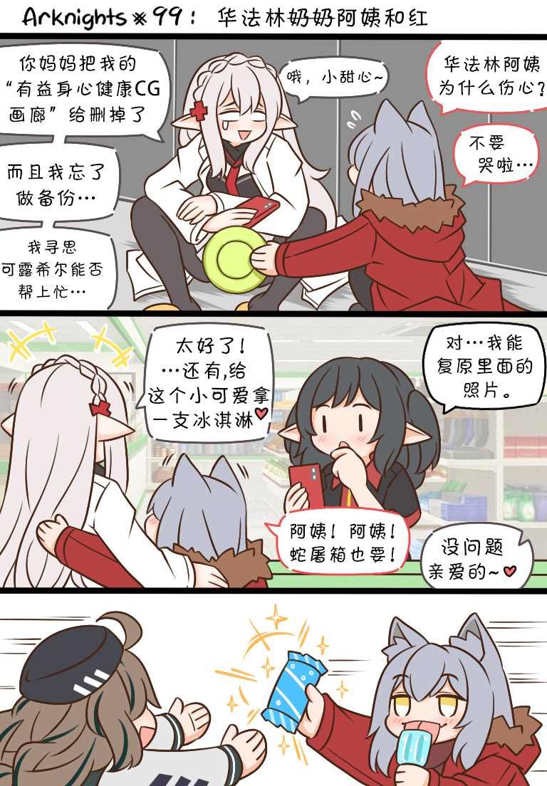 99 华法林奶奶（划掉）阿姨和红