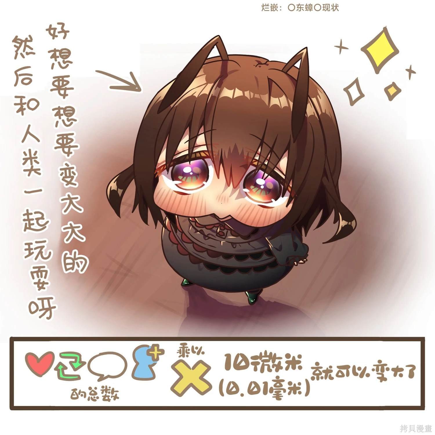 只有反应级数变大了的蚂蚁娘1