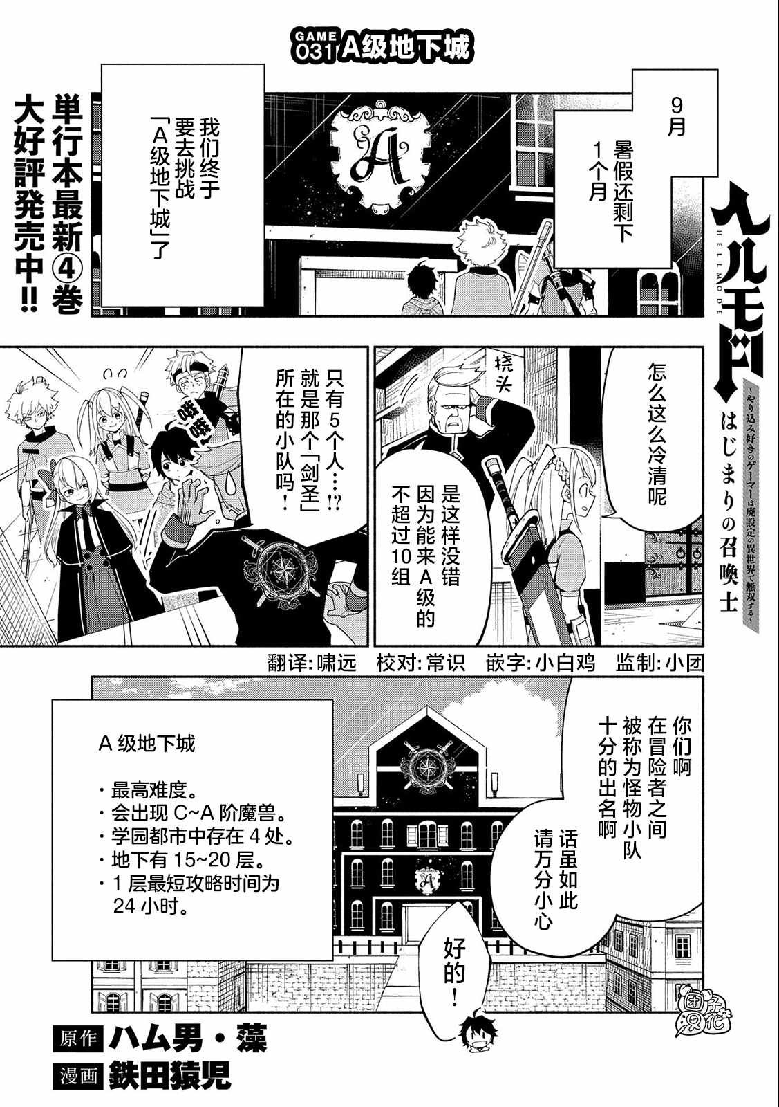 第31话 A级地下城