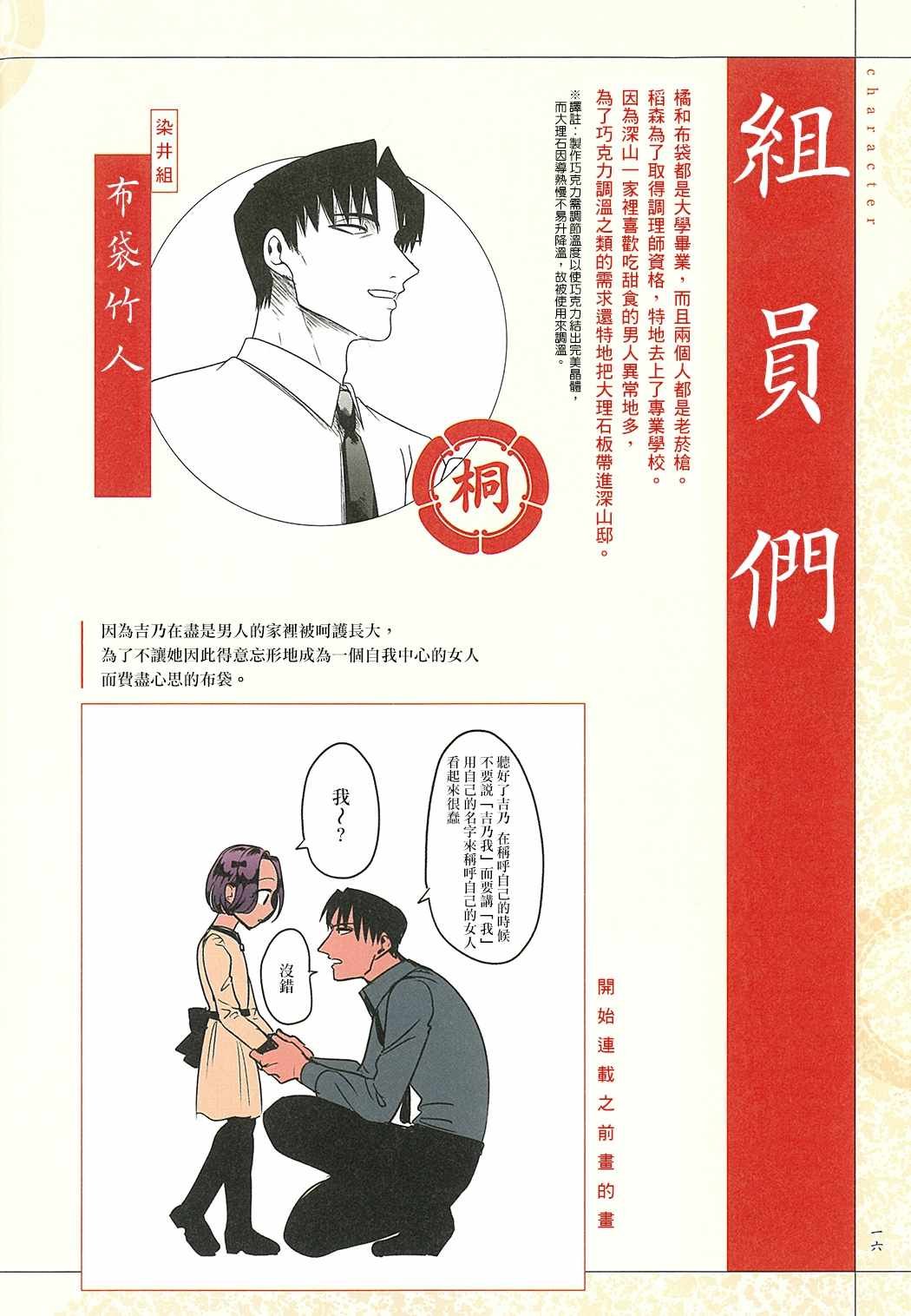 愿来世为他人 设定集