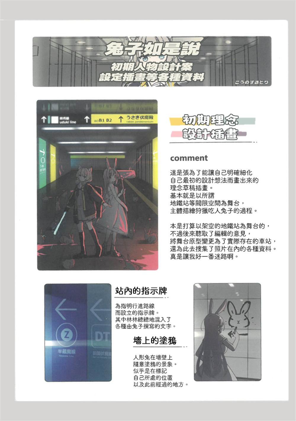 1卷特典设定集