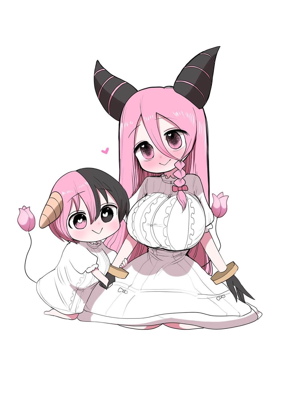 混血魅魔与妹妹