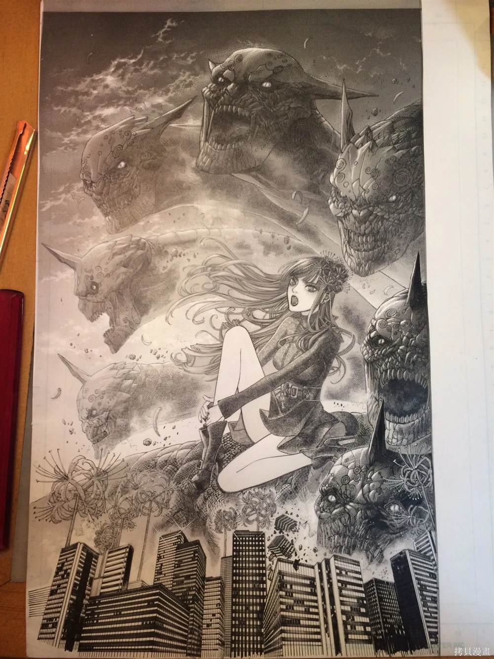 画师泷下信英早年画作欣赏