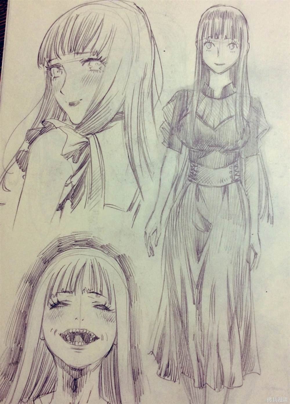 画师泷下信英早年画作欣赏