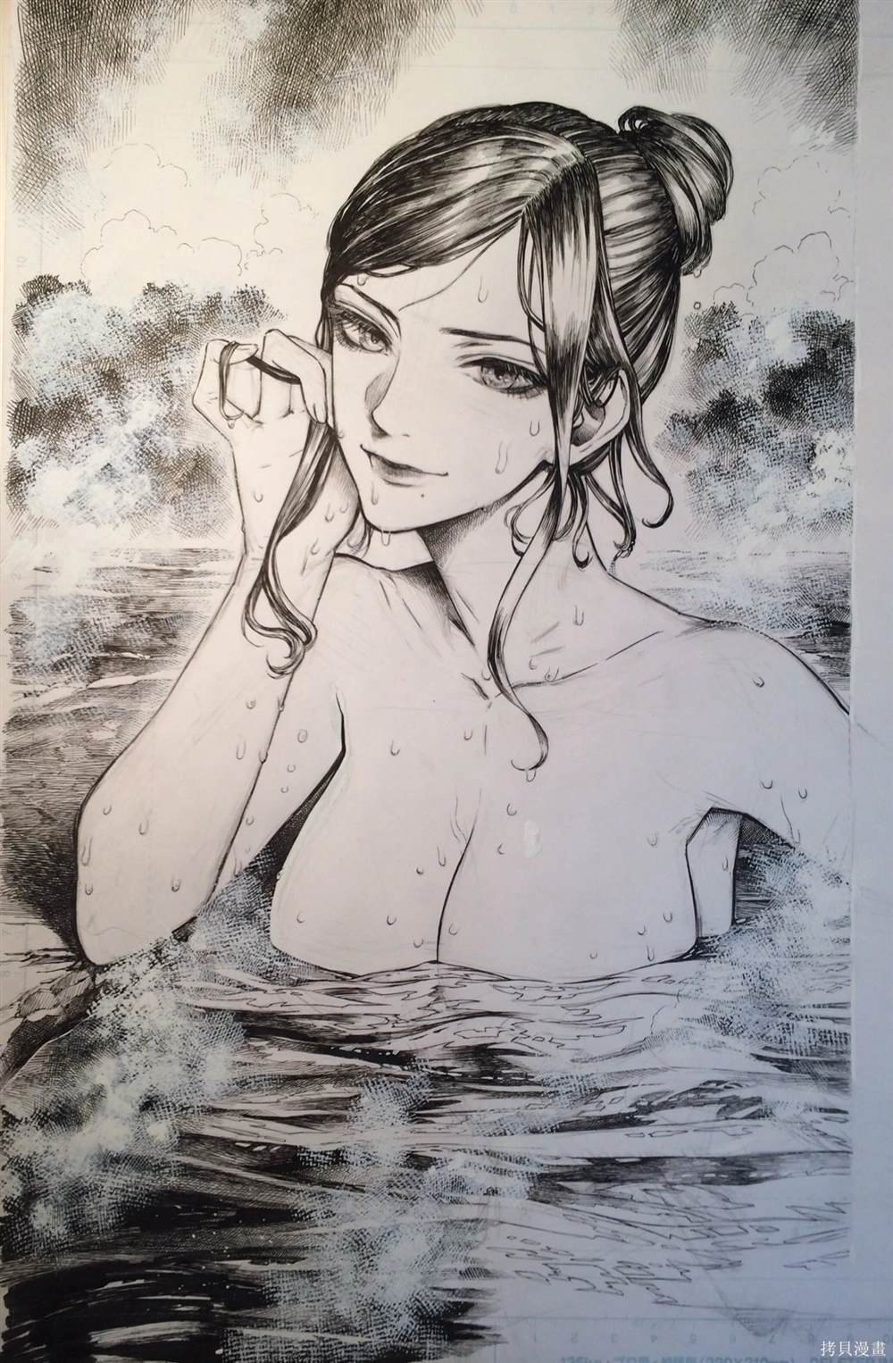 画师泷下信英早年画作欣赏