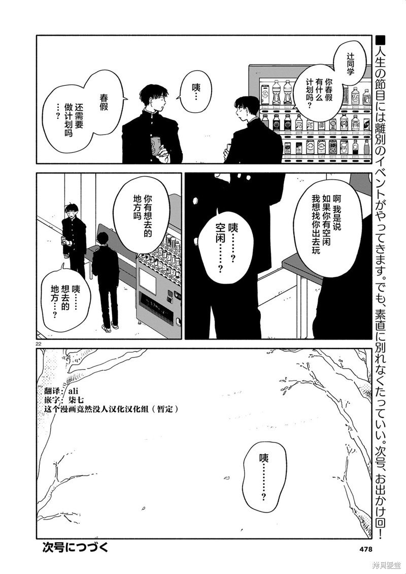 第19话 西红柿与步数与毕业典礼