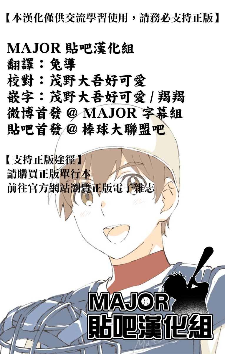 第147话 觉悟的投手