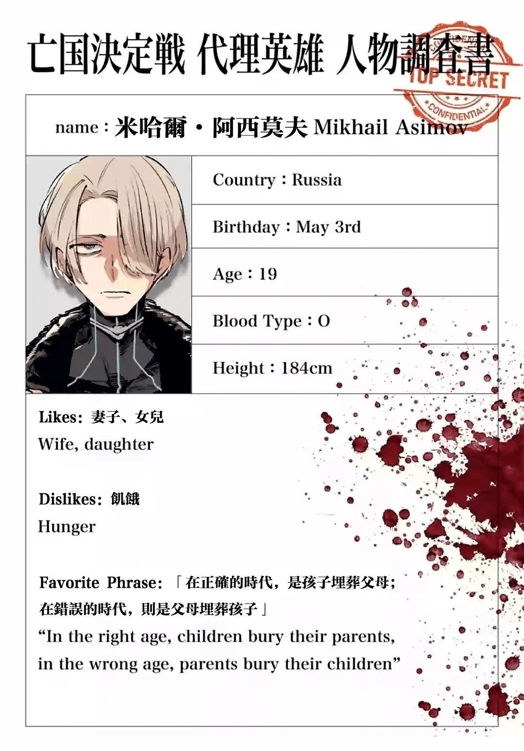 绝密代理英雄人物调查书02