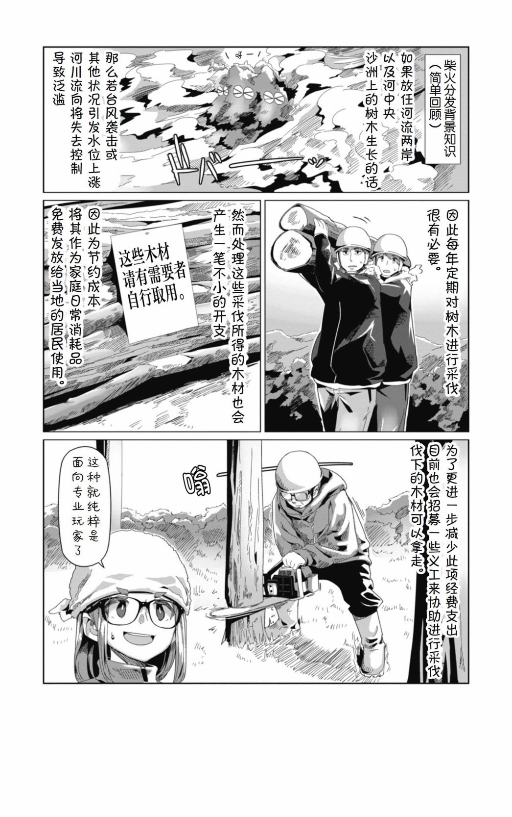 第64话 一起来劈柴吧