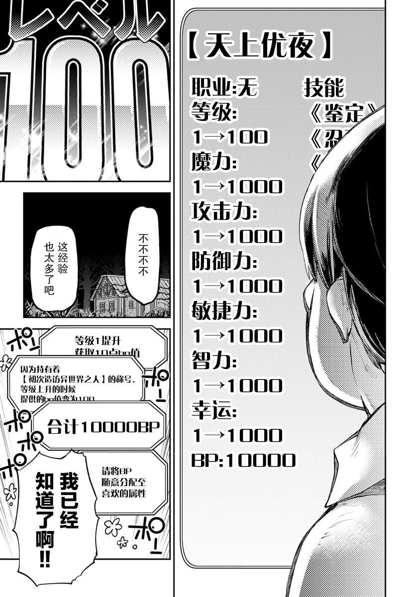 第2话 等级提升的恩惠