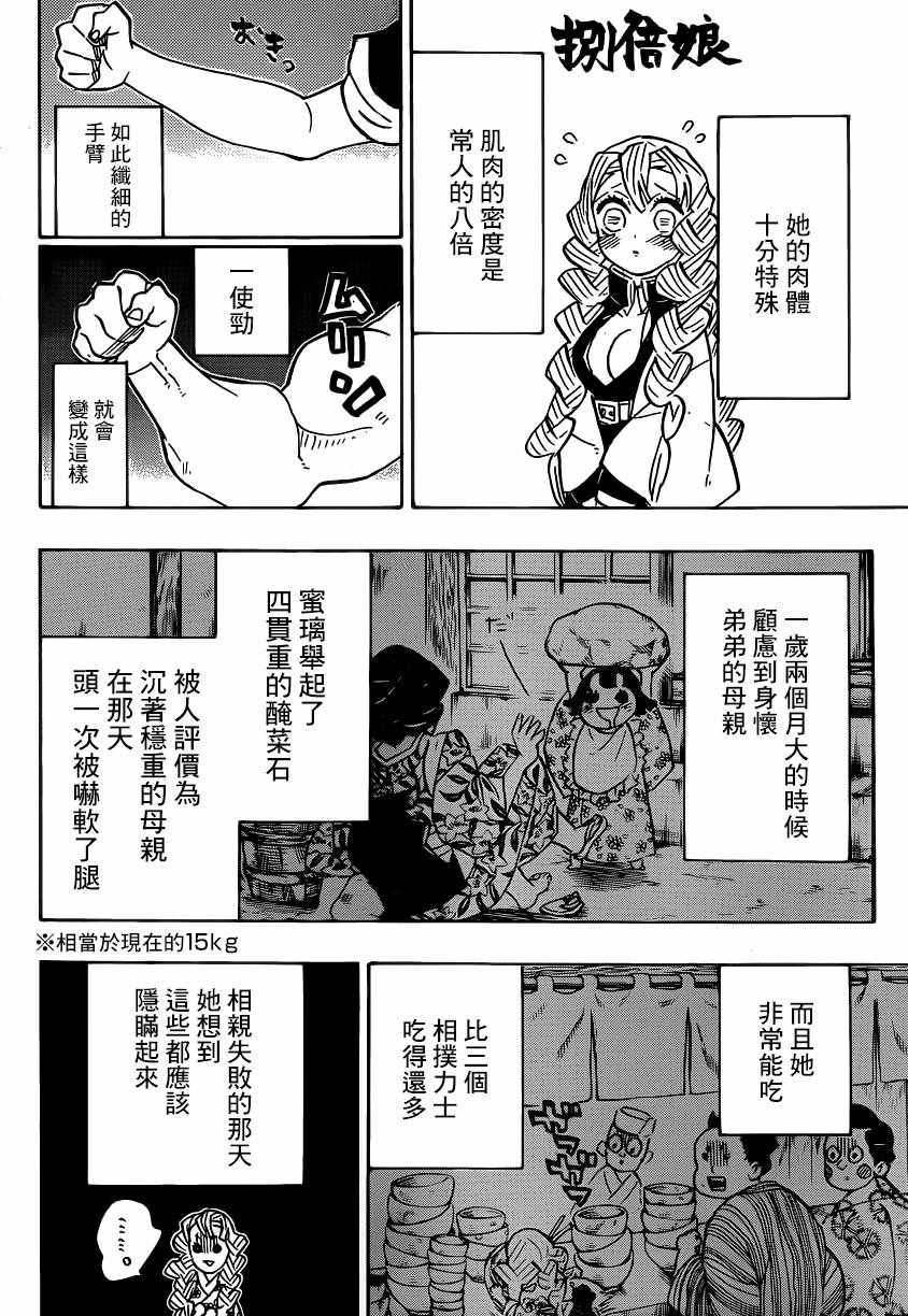 第123话 甘露寺蜜璃的走马灯！